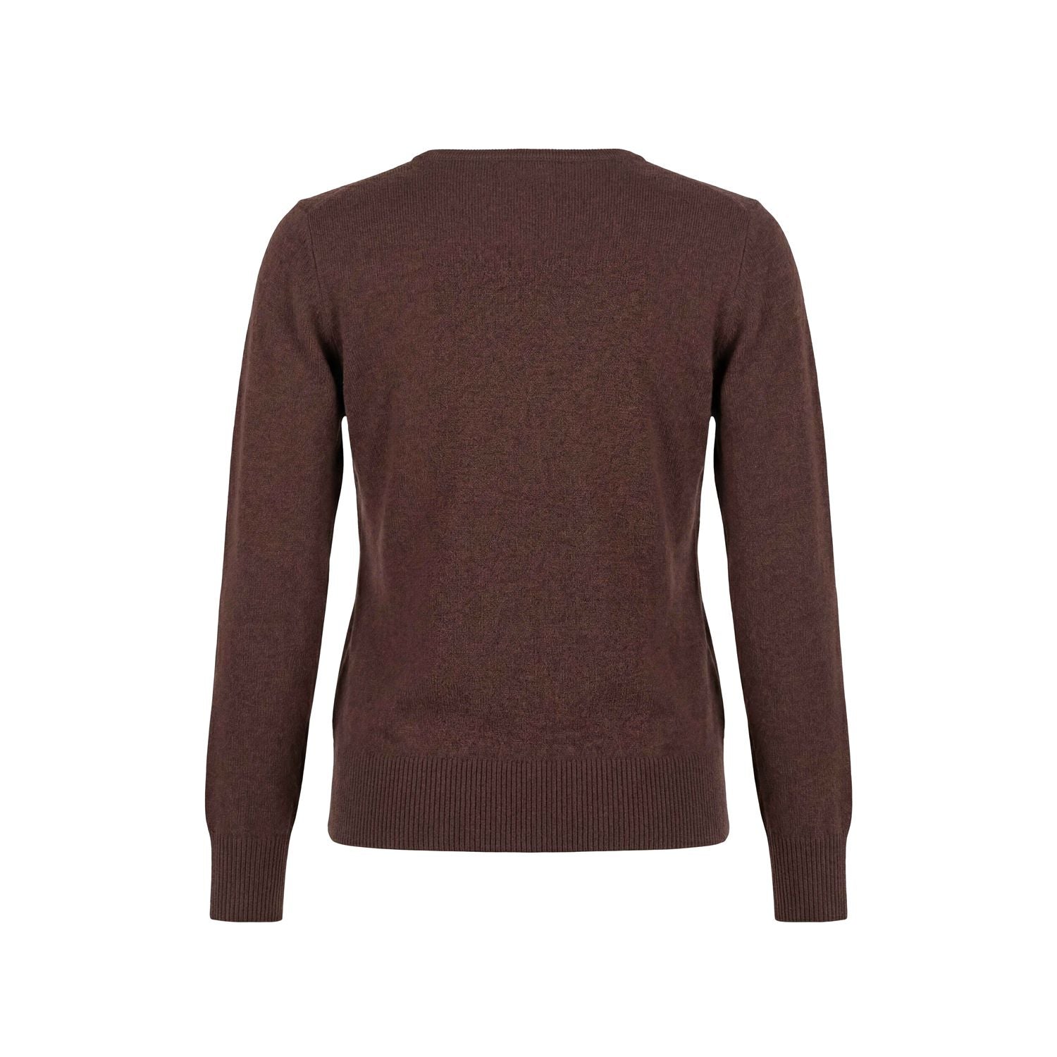 Vest ronde hals wol