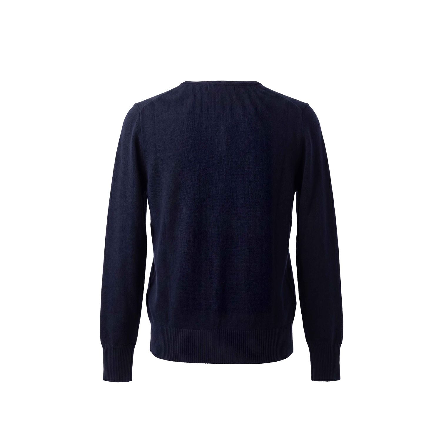 Vest ronde hals wol