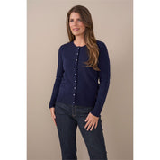 Vest ronde hals wol