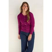 Vest ronde hals wol