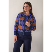 Vest boucle argyle