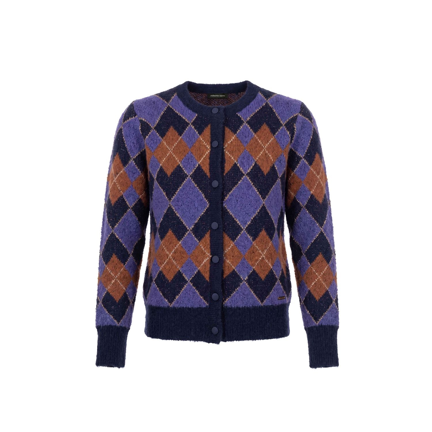 Vest boucle argyle