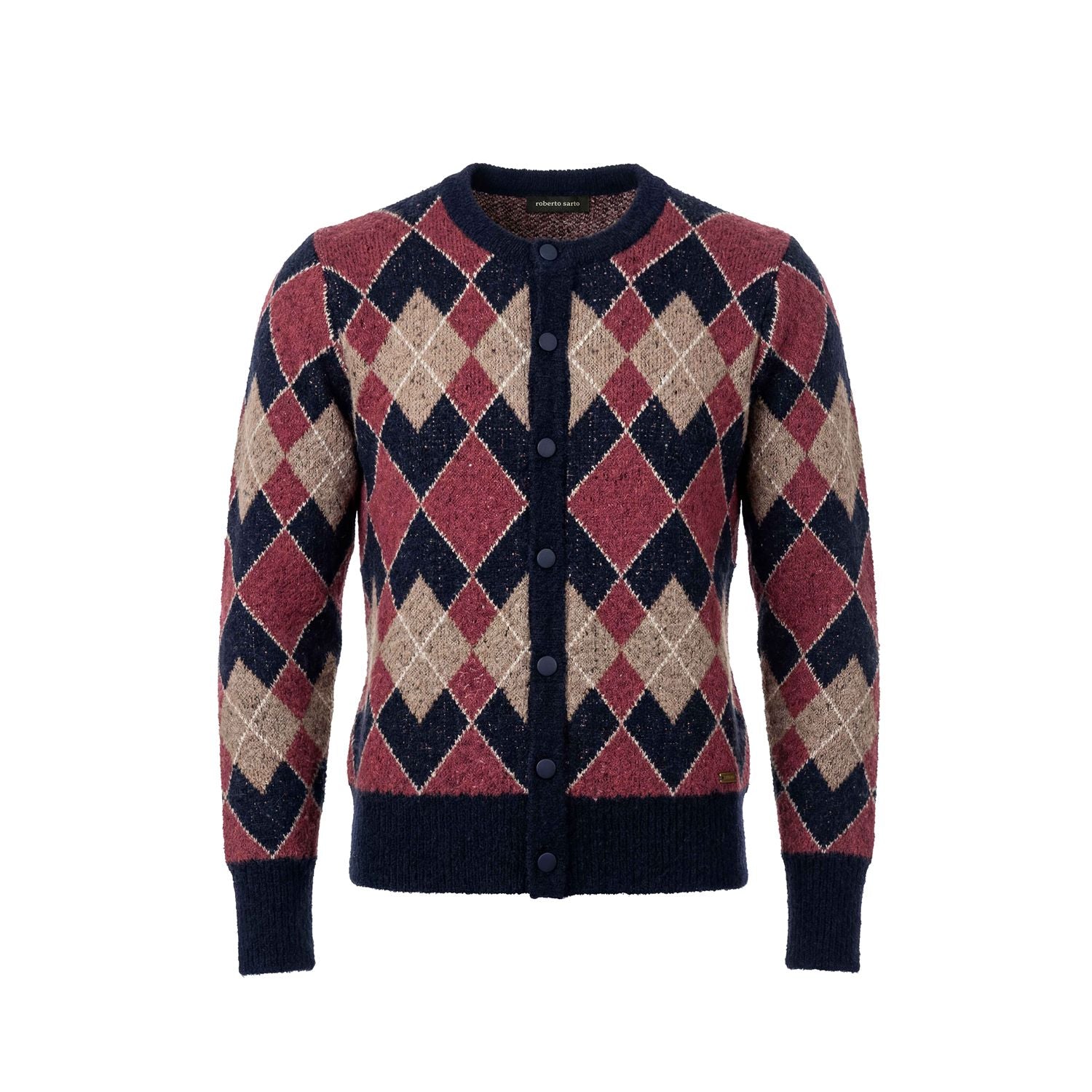 Vest boucle argyle