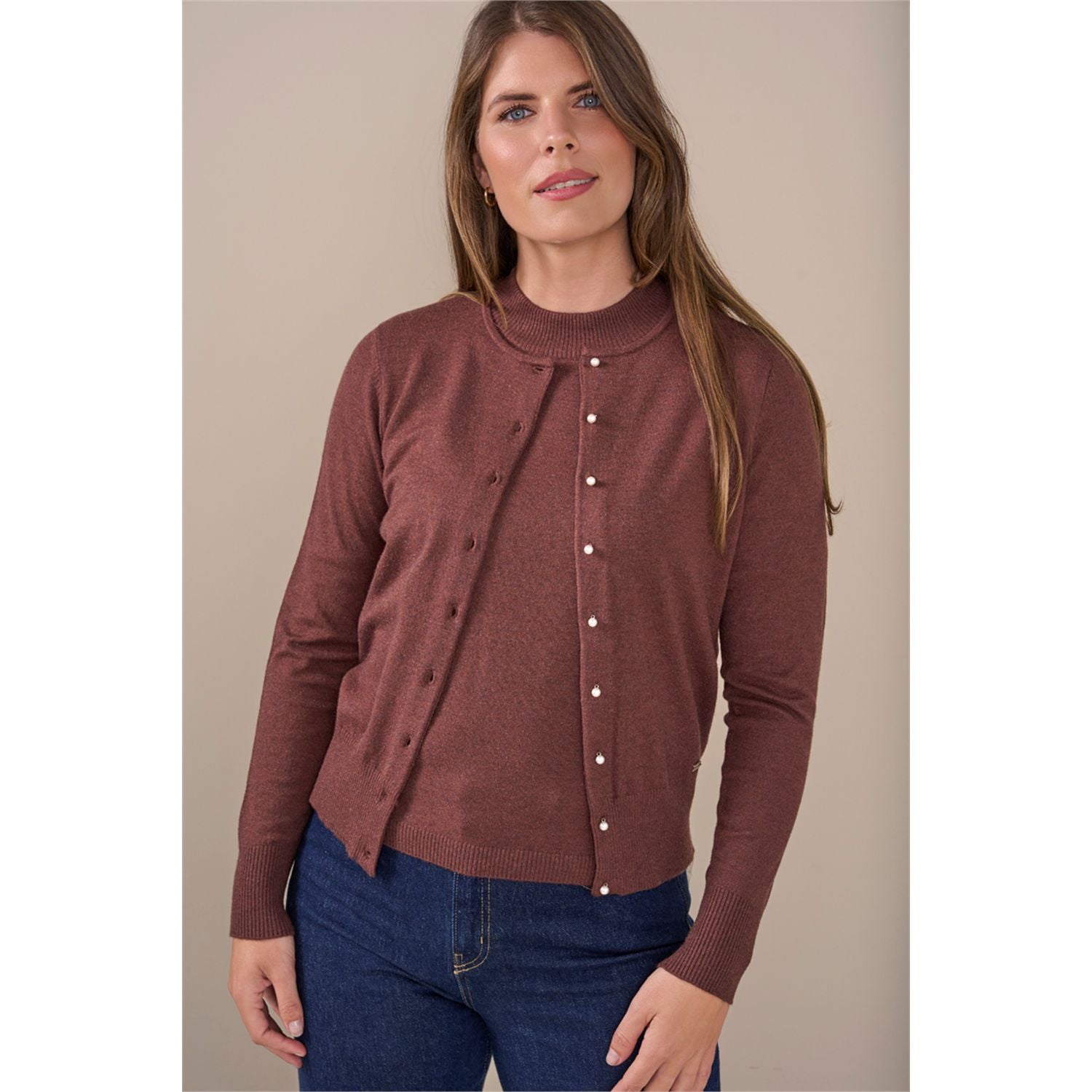 Vest parelknoopjes